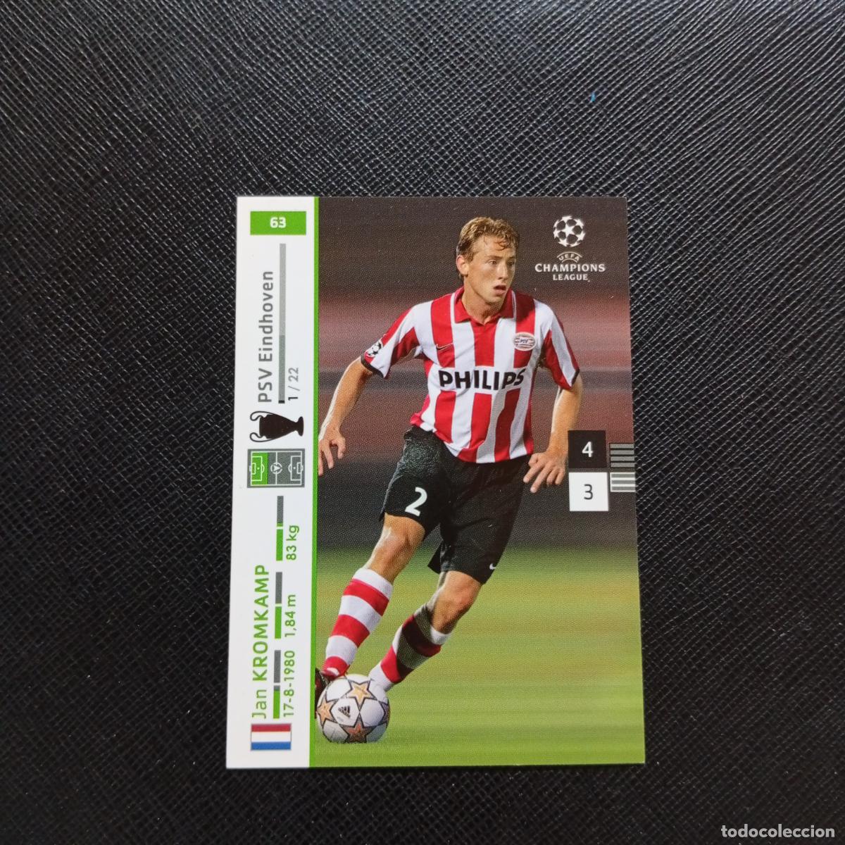 Cromos de F&uacute;tbol: 63 KROMKAMP PSV PANINI TRADING CARDS UEFA CHAMPIONS LEAGUE 2007 2008 - (MD2002-2) PG39