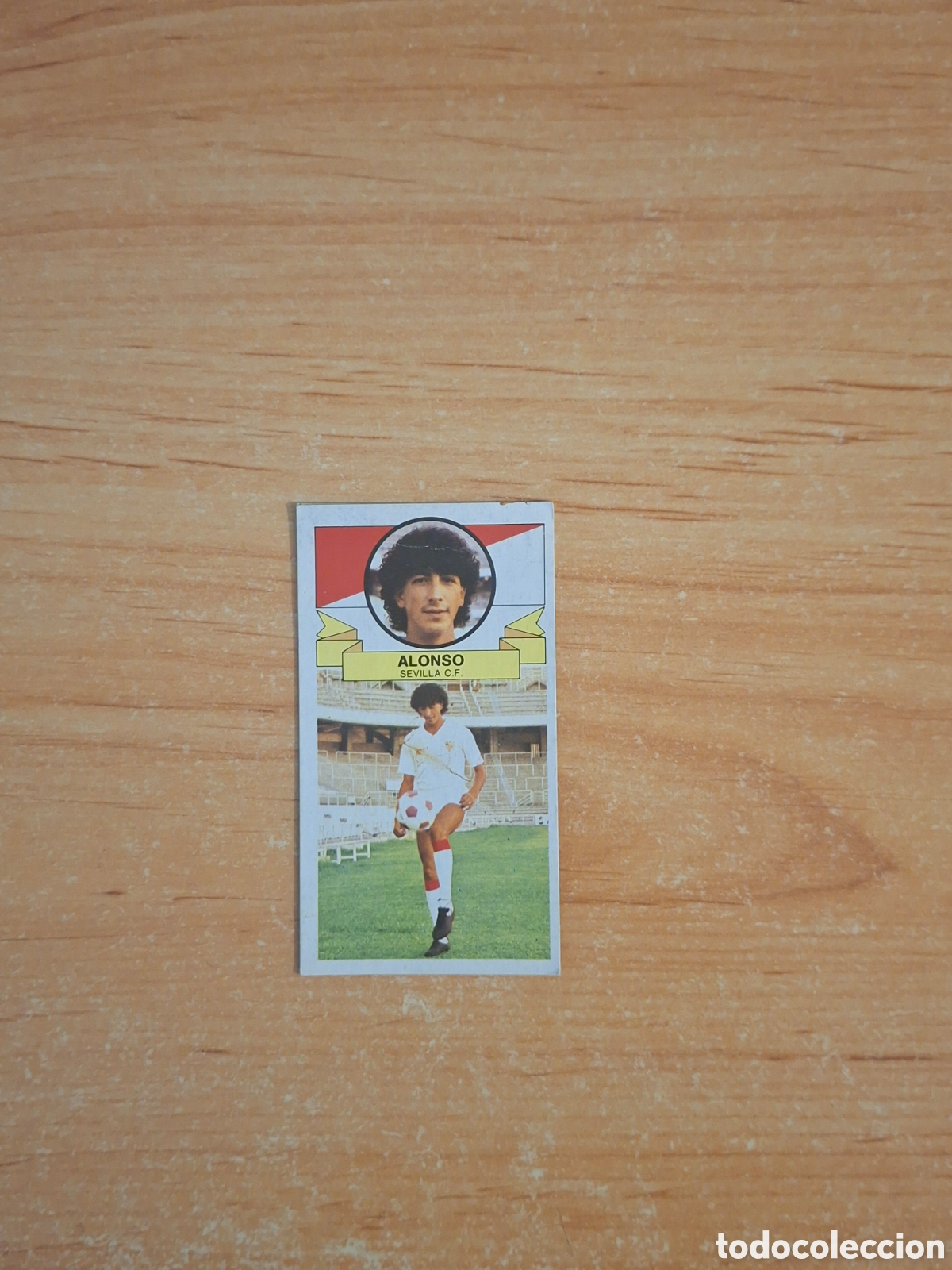 Figurine di Calcio: Este 85 86 alonso Sevilla coloca despegado ver fotos