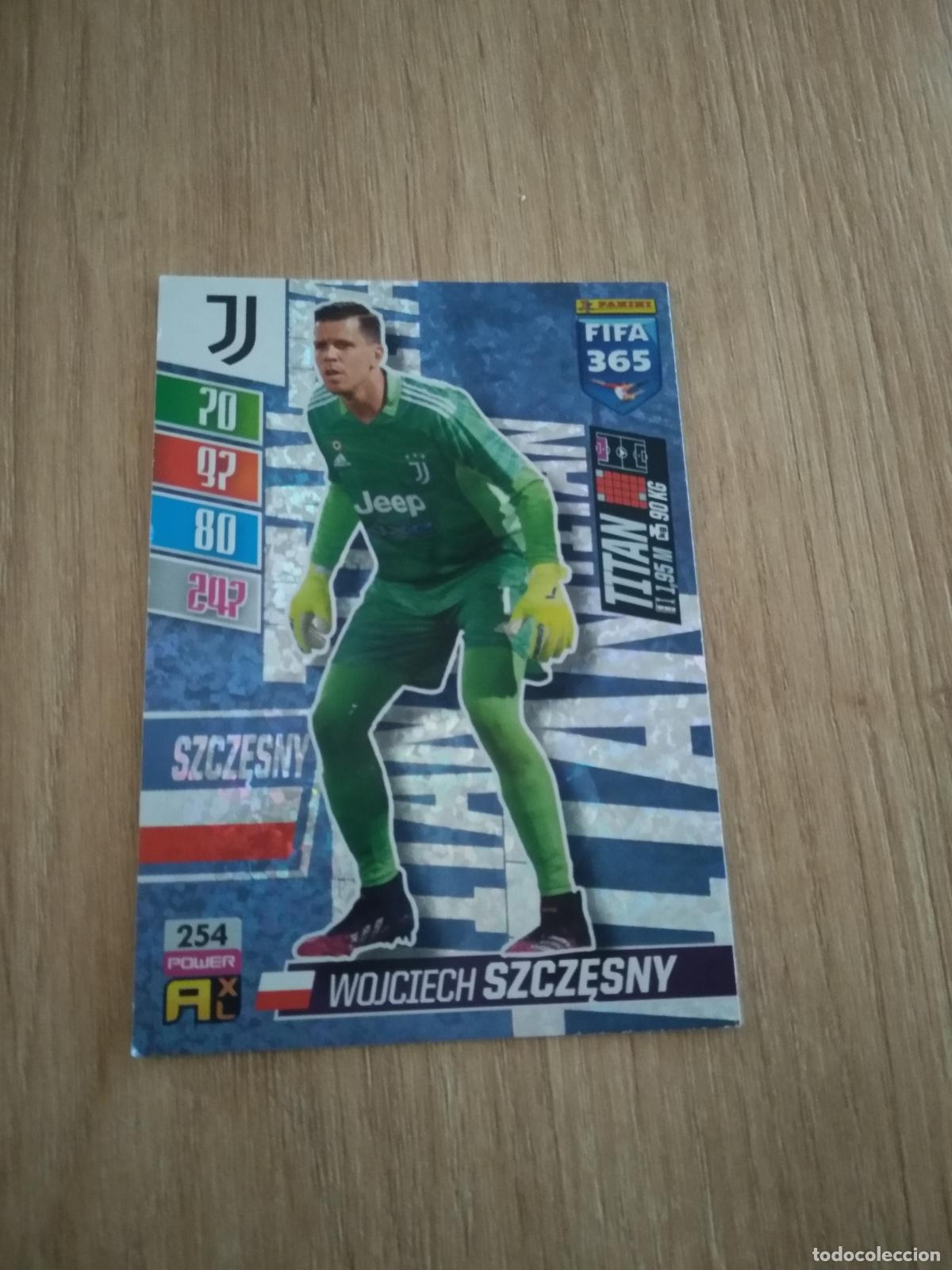 Cromos de F&uacute;tbol: 254 SZCZESNY JUVENTUS TURIN CROMO FUTBOL PANINI ADRENALYN 21-22 FIFA 365 2021-2022