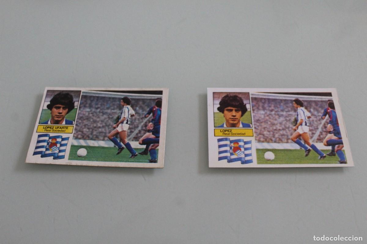 Cromos de F&uacute;tbol: ESTE 82 83 L&Oacute;PEZ UFARTE RECUPERADO DE &Aacute;LBUM + REGALO (LEER DESCRIPCI&Oacute;N ANUNCIO)