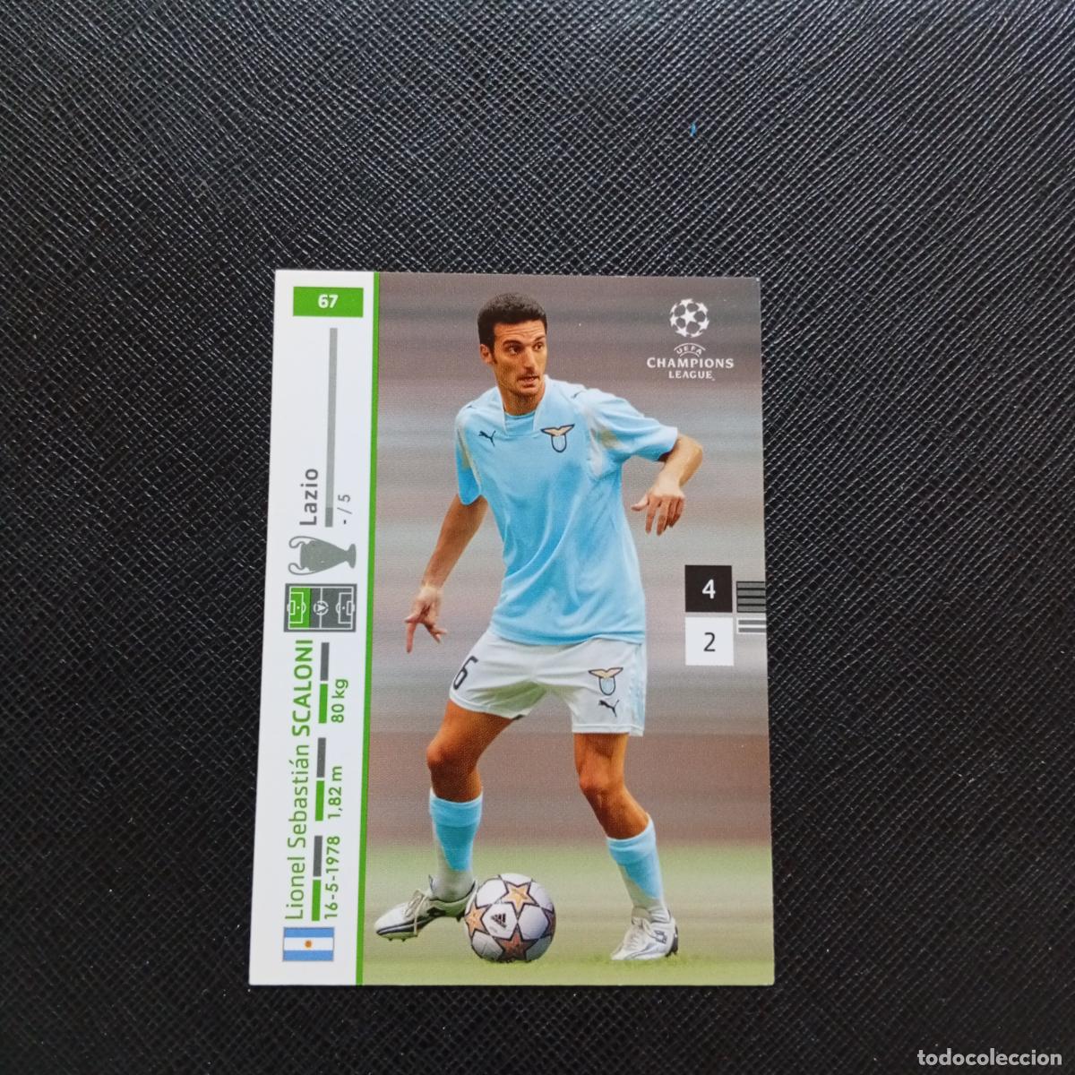 Cromos de F&uacute;tbol: 67 SCALONI LAZIO PANINI TRADING CARDS UEFA CHAMPIONS LEAGUE 2007 2008 - (MD2002-2) PG39