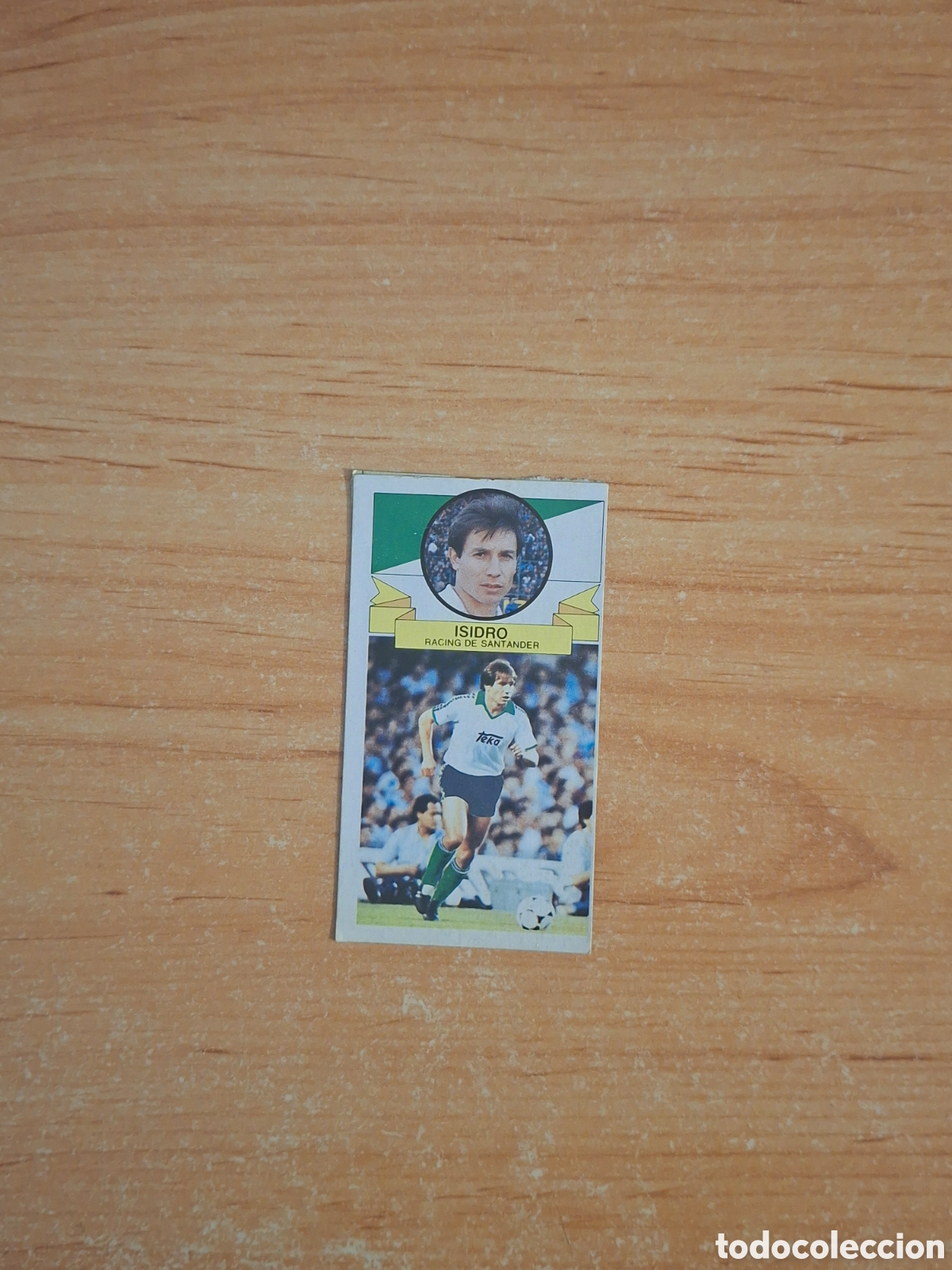 Figurine di Calcio: Este 85 86 isidro Santander coloca despegado ver fotos