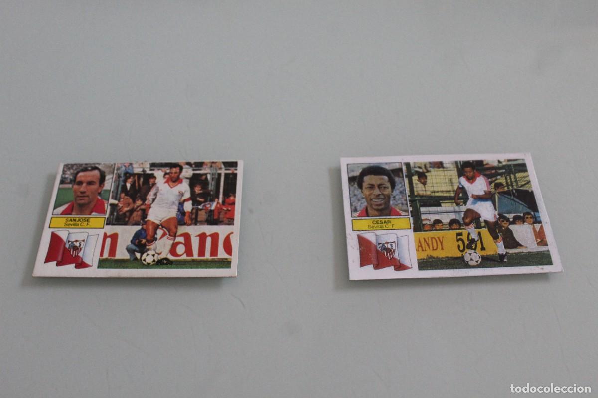 Cromos de F&uacute;tbol: ESTE 82 83 SANJOS&Eacute; RECUPERADO DE &Aacute;LBUM + REGALO (LEER DESCRIPCI&Oacute;N ANUNCIO)