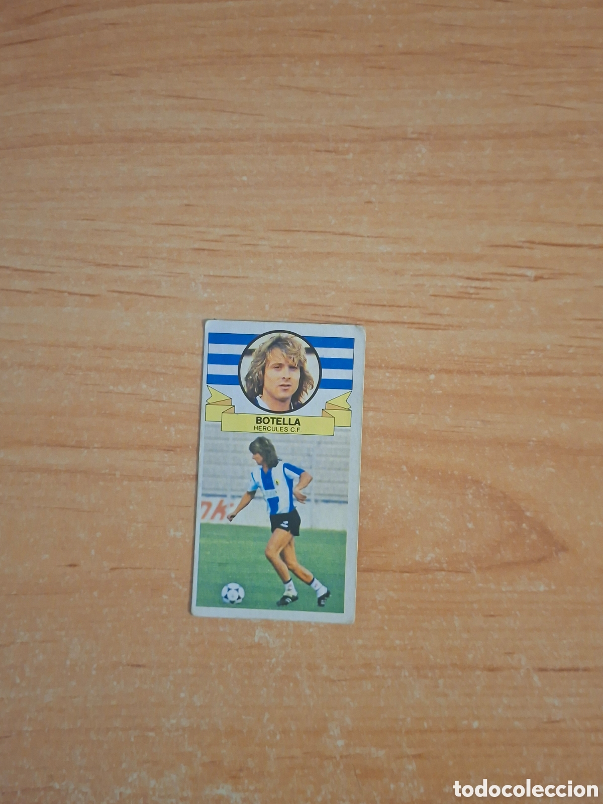 Figurine di Calcio: Este 85 86 botella h&eacute;rcules coloca despegado ver fotos
