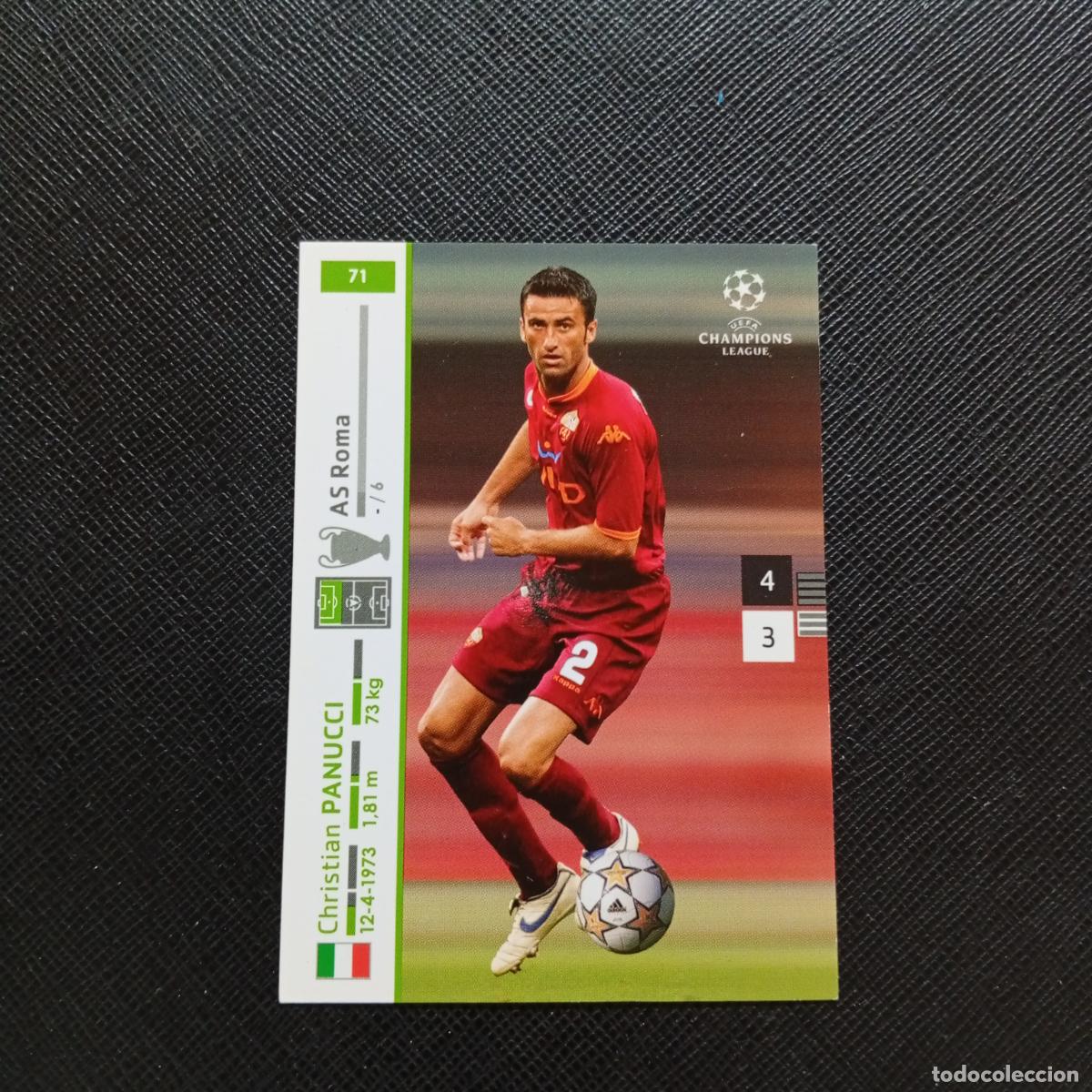 Cartes &agrave; collectionner de Football: 71 PANUCCI ROMA PANINI TRADING CARDS UEFA CHAMPIONS LEAGUE 2007 2008 - (MD2002-2) PG39