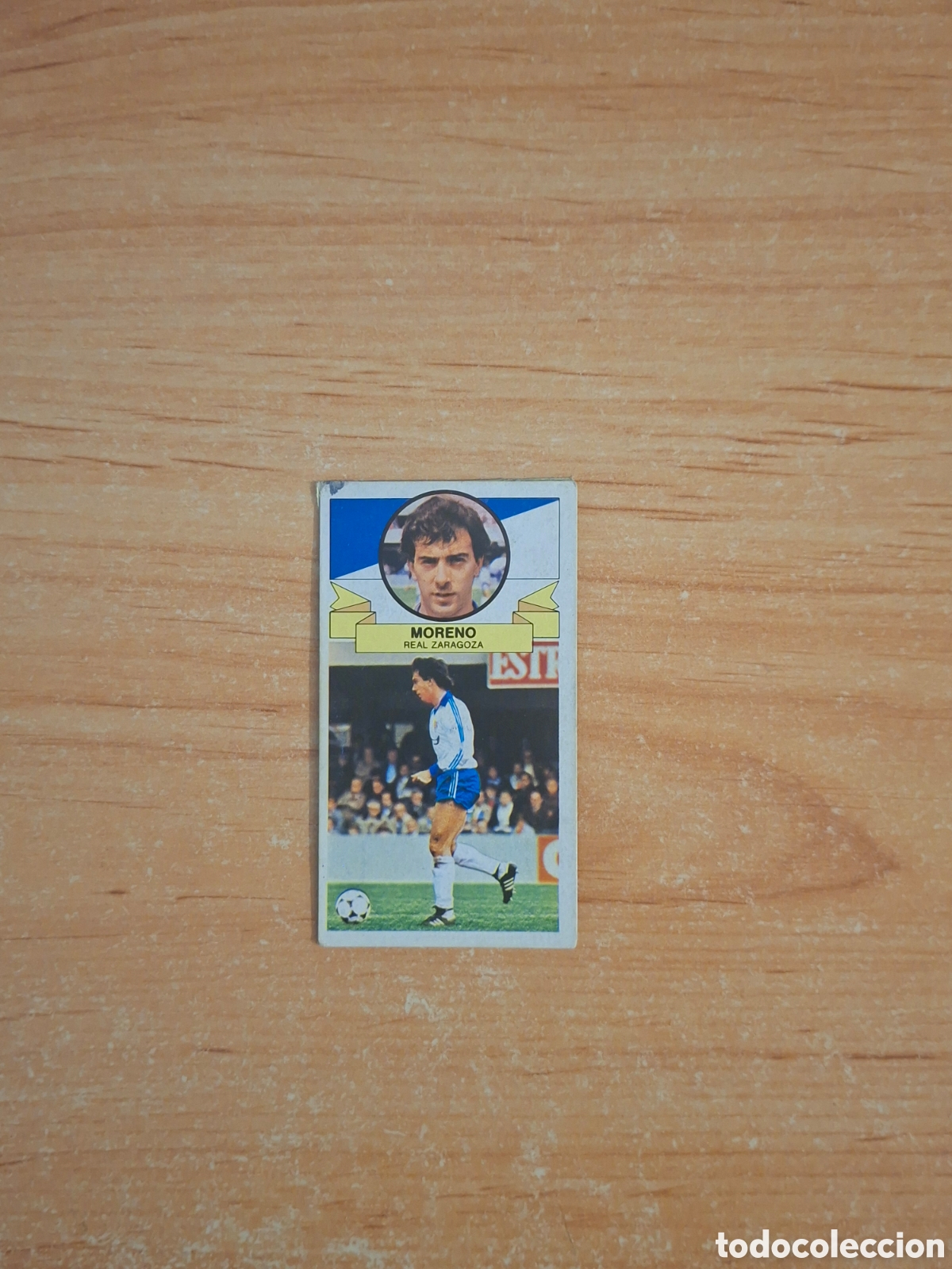 Figurine di Calcio: Este 85 86 moreno Zaragoza baja despegado ver fotos