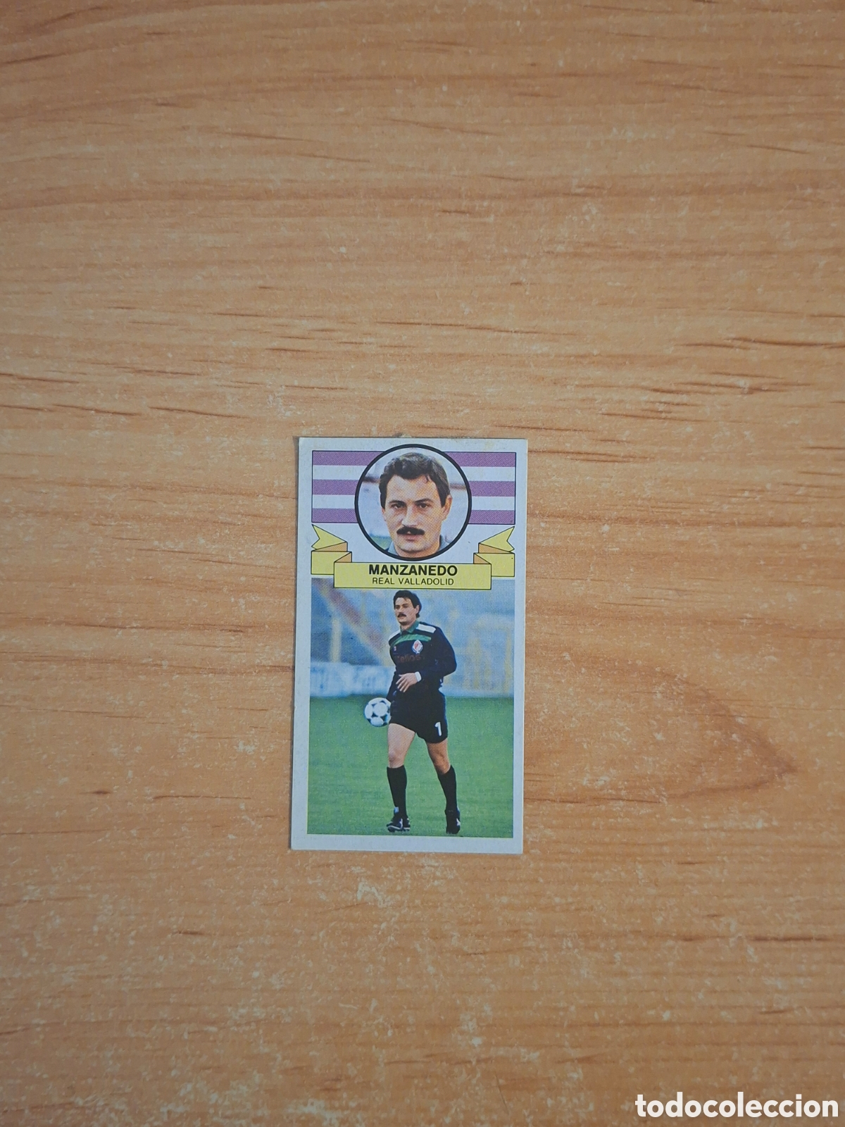 Cartes &agrave; collectionner de Football: Este 85 86 manzanedo Valladolid doble despegado ver fotos