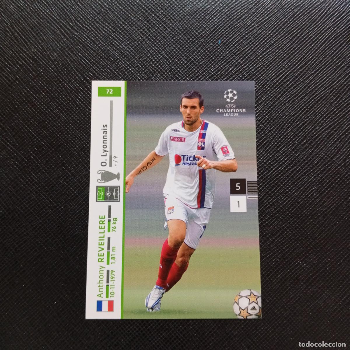 Cartes &agrave; collectionner de Football: 72 REVEILLERE LYON PANINI TRADING CARDS UEFA CHAMPIONS LEAGUE 2007 2008 - (MD2002-2) PG39