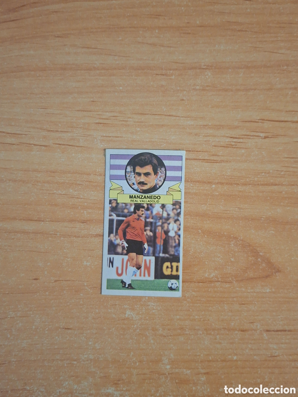 Cartes &agrave; collectionner de Football: Este 85 86 manzanedo Valladolid pintado despegado ver fotos