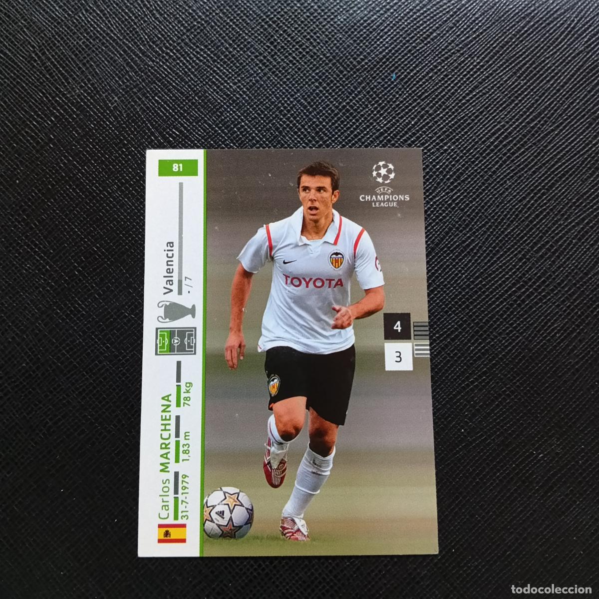 Cartes &agrave; collectionner de Football: 81 MARCHENA VALENCIA PANINI TRADING CARDS UEFA CHAMPIONS LEAGUE 2007 2008 - (MD2002-2) PG39