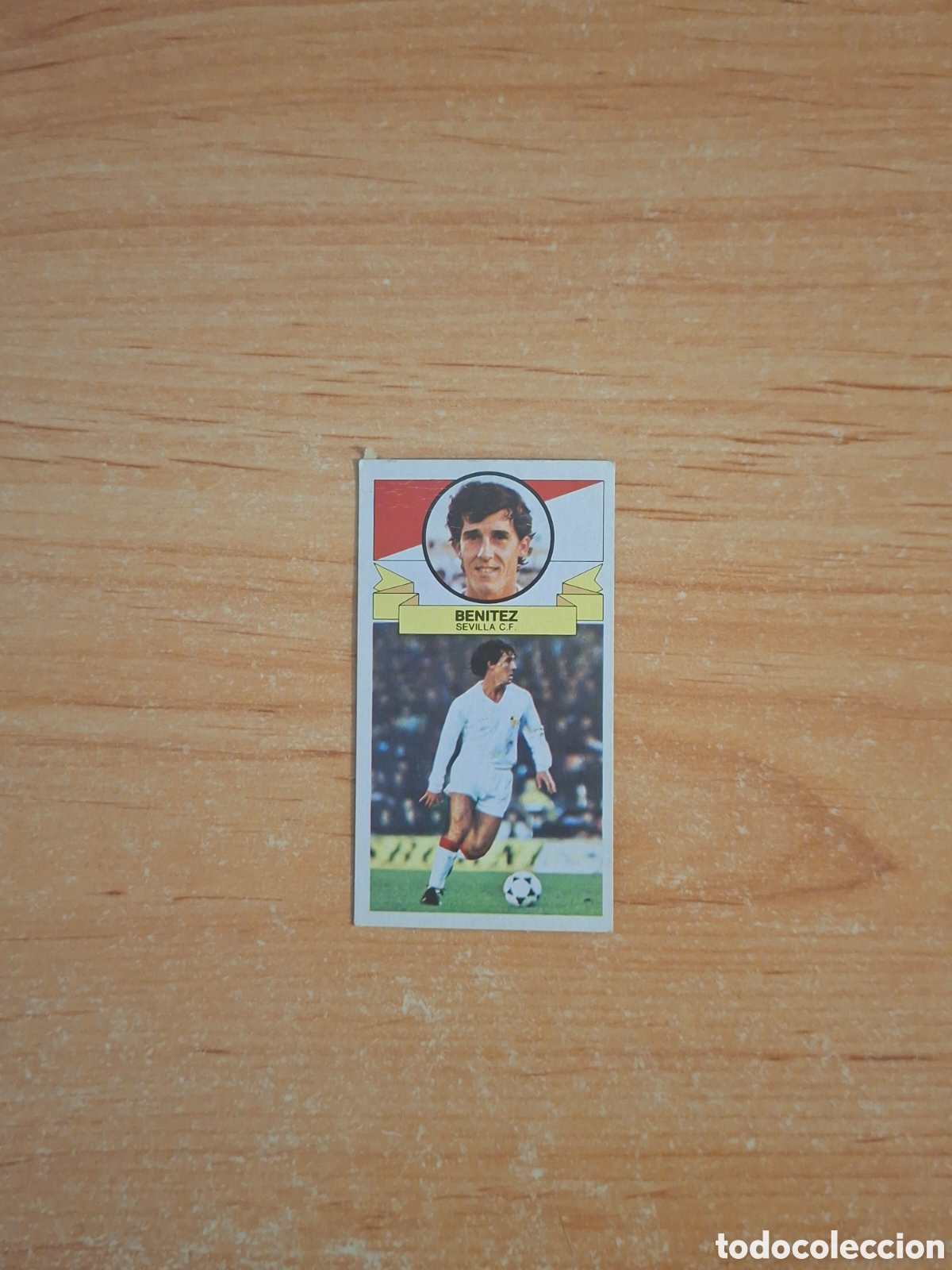 Cromos de Futebol: Este 85 86 benitez Sevilla baja despegado ver fotos