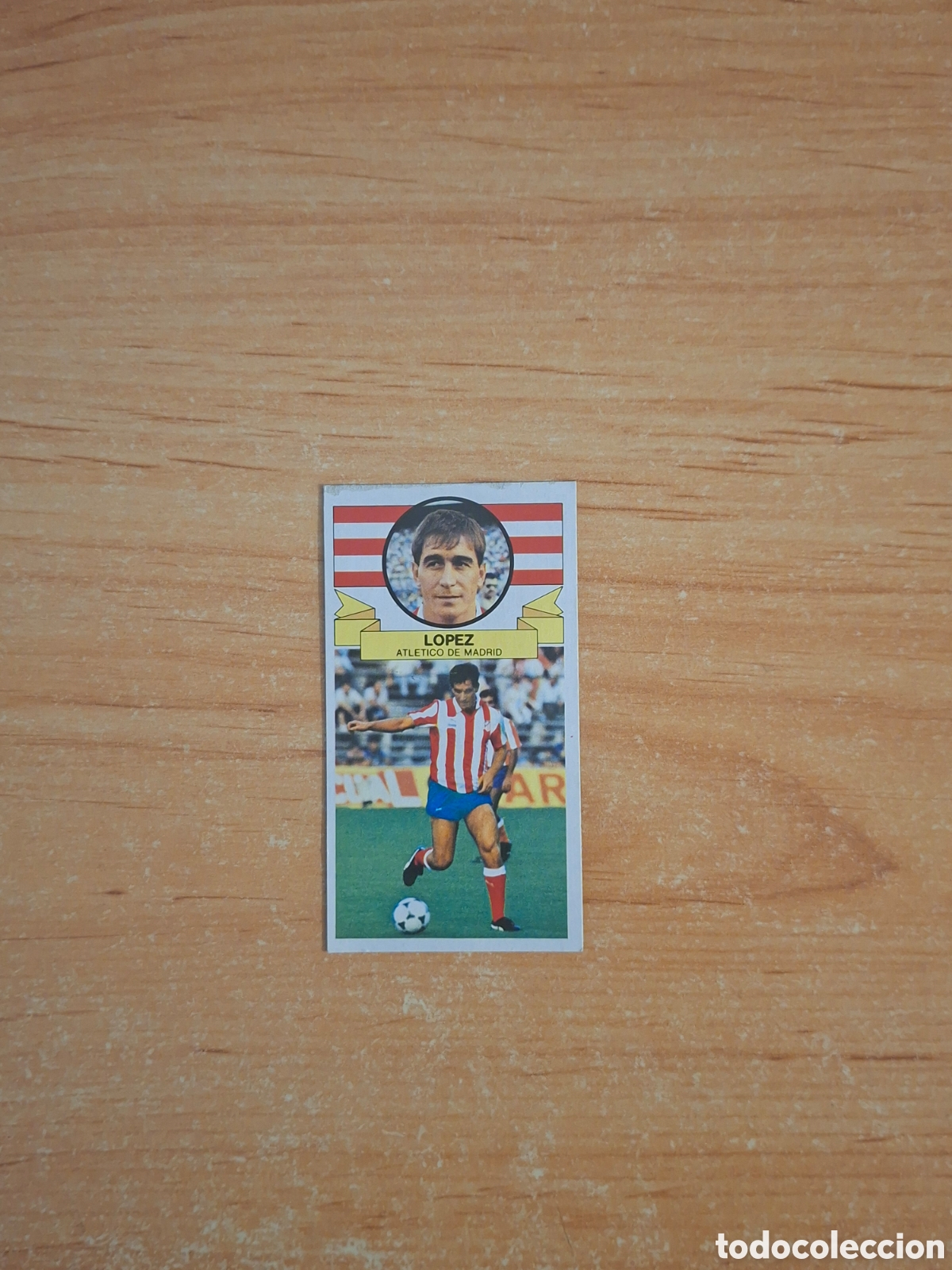 Football Stickers: Este 85 86 lopez at Madrid doble 3 fichaje despegado ver fotos