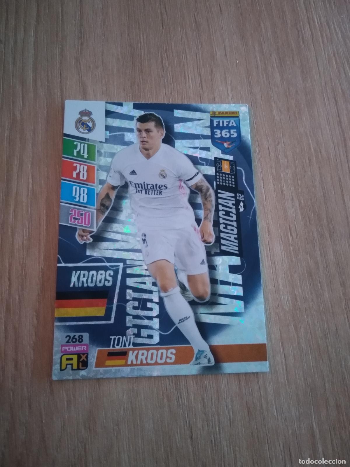 Football Stickers: 268 KROOS REAL MADRID CROMO FUTBOL PANINI ADRENALYN 21-22 FIFA 365 2021-2022