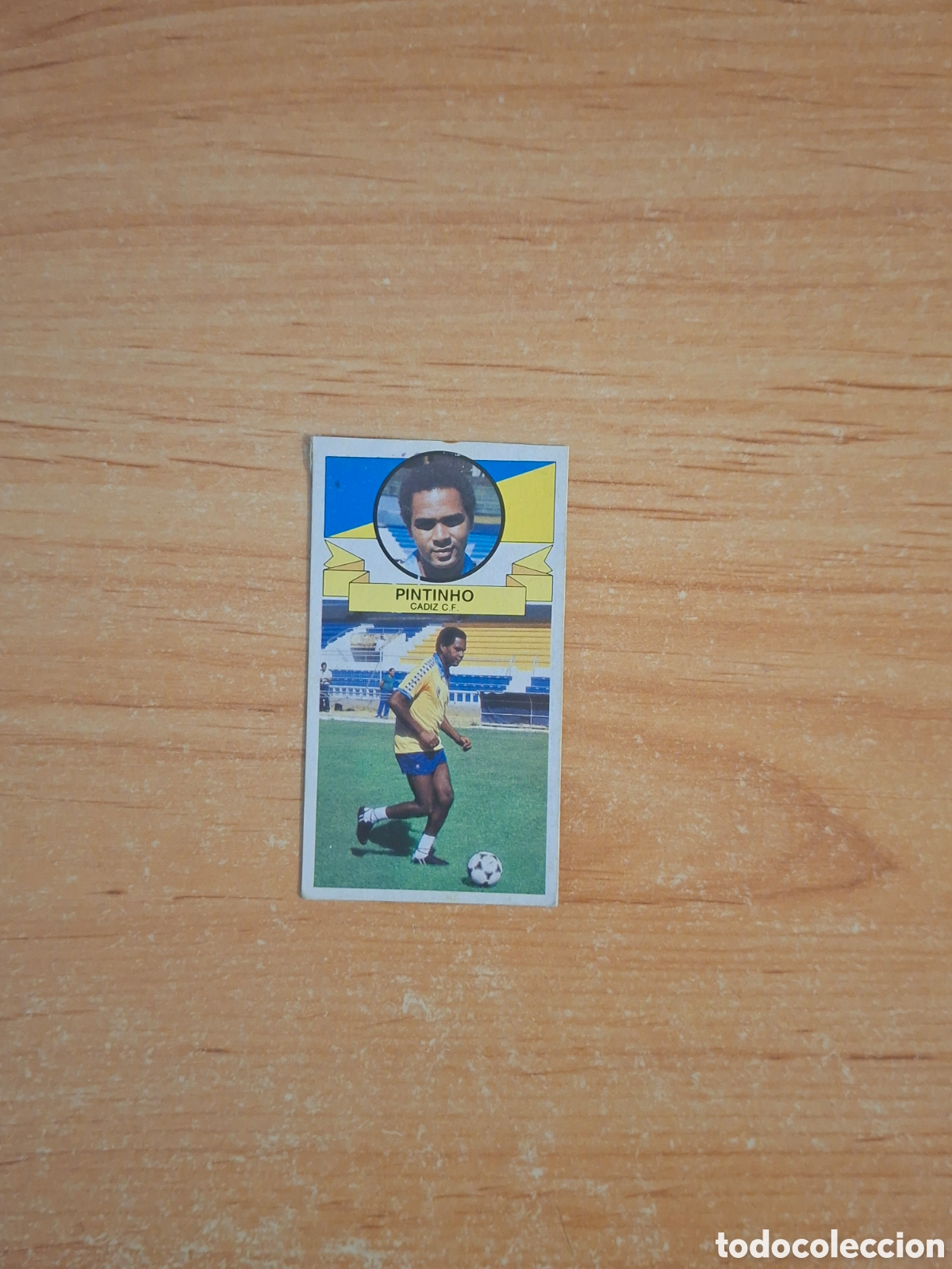 Football Stickers: Este 85 86 pintinho cadiz bis 9 fichaje despegado ver fotos