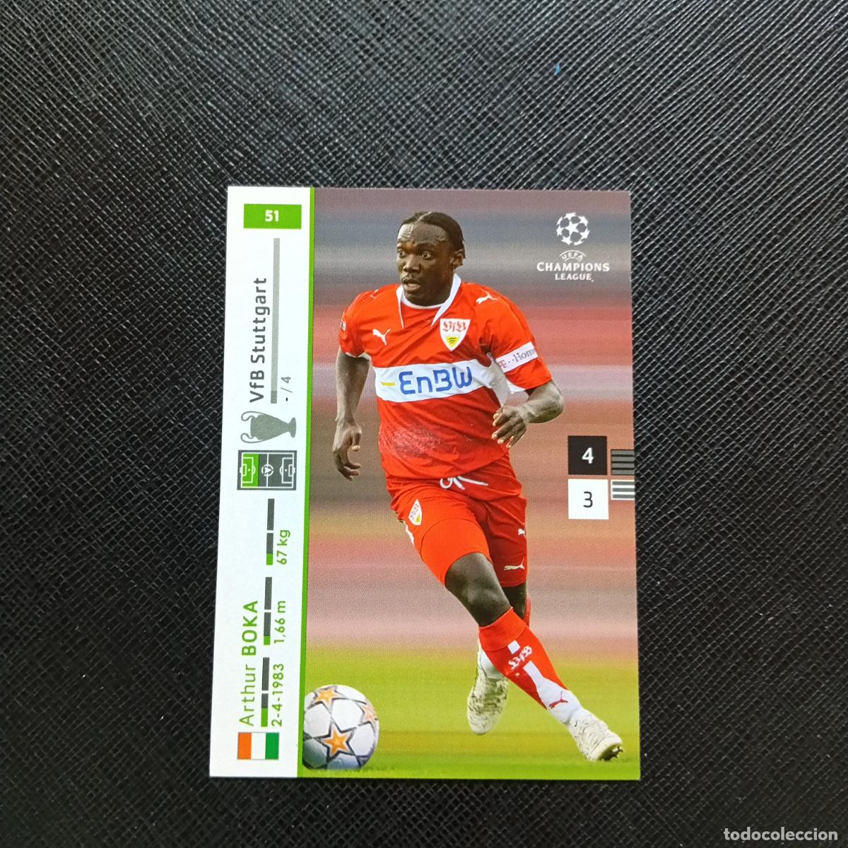 Football Stickers: 51 BOKA STUTTGART PANINI TRADING CARDS UEFA CHAMPIONS LEAGUE 2007 2008 - (MD2002-2) PG41