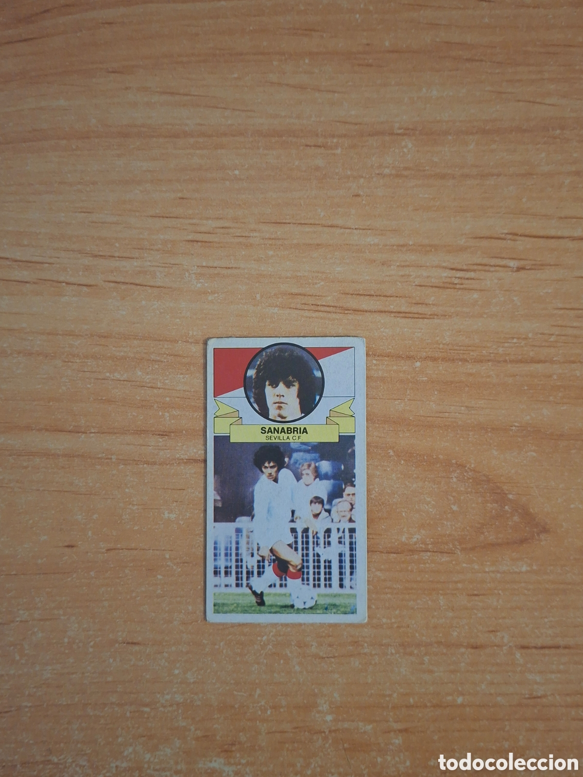 Football Stickers: Este 85 86 sanabria Sevilla pintado 10 fichaje despegado ver fotos