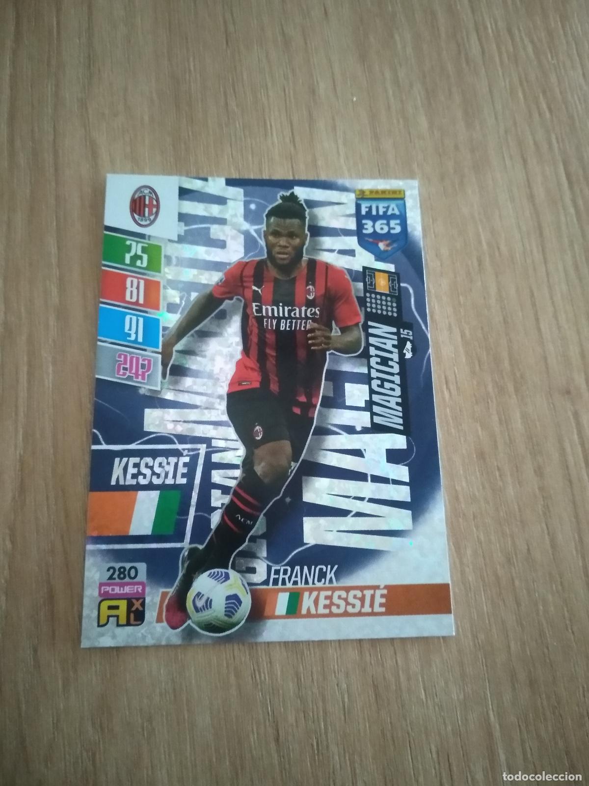 Cromos de F&uacute;tbol: 280 KESSIE AC MILAN CROMO FUTBOL PANINI ADRENALYN 21-22 FIFA 365 2021-2022