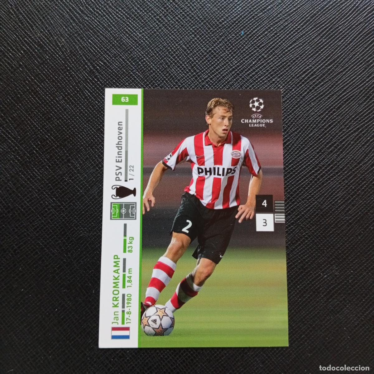 Cromos de F&uacute;tbol: 63 KROMKAMP PSV PANINI TRADING CARDS UEFA CHAMPIONS LEAGUE 2007 2008 - (MD2002-2) PG42