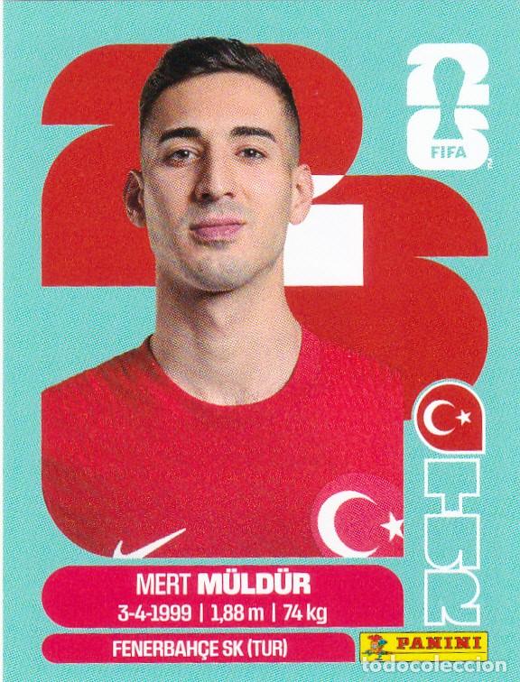 Cromos de F&uacute;tbol: FIFA WORLD CUP 2026 * MERT M&Uuml;LD&Uuml;R N&ordm; 3 * DE TURQUIA - NUEVO DE SOBRE (A-18)