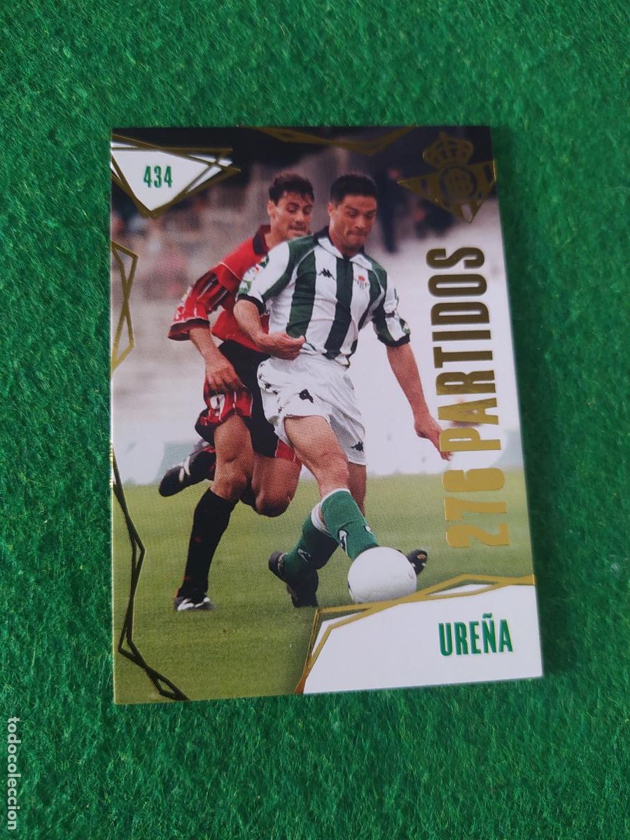 Cromos de F&uacute;tbol: BETIS CARDS 2025 2026 N&ordm; 434 URE&Ntilde;AS 276 PARTIDOS
