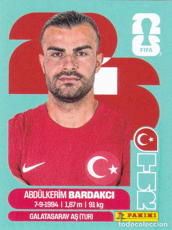 Football Stickers: FIFA WORLD CUP 2026 * BARDAKCI N&ordm; 5 * DE TURQUIA - NUEVO DE SOBRE (A-18)