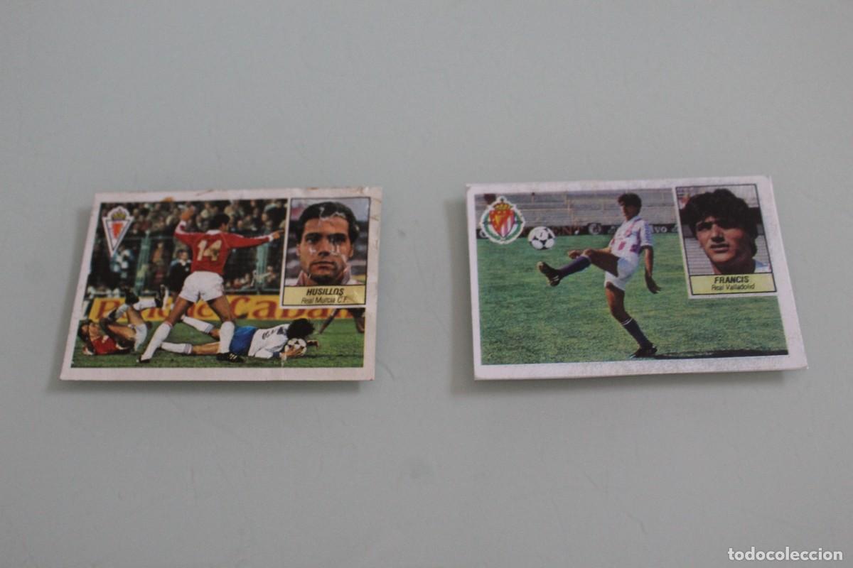Cartes &agrave; collectionner de Football: ESTE 84 85 HUSILLOS RECUPERADO DE &Aacute;LBUM + REGALO (LEER DESCRIPCI&Oacute;N ANUNCIO)