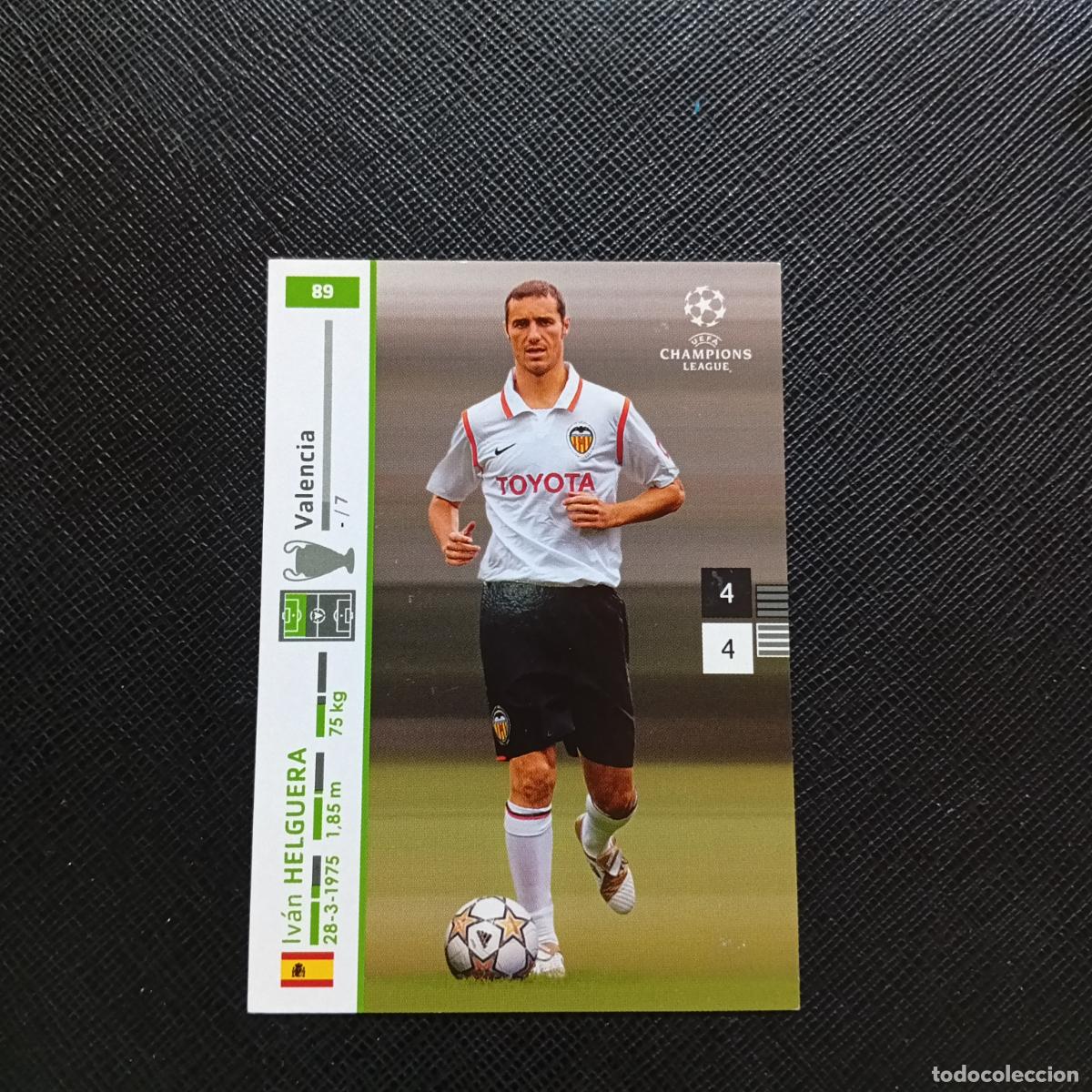 Cromos de F&uacute;tbol: 89 IVAN HELGUERA VALENCIA PANINI TRADING CARDS UEFA CHAMPIONS LEAGUE 2007 2008 - (MD2002-2) PG43