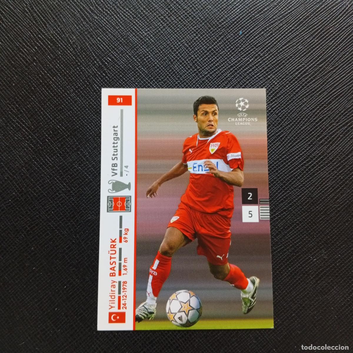 Cromos de F&uacute;tbol: 91 BASTURK STUTTGART PANINI TRADING CARDS UEFA CHAMPIONS LEAGUE 2007 2008 - (MD2002-2) PG43