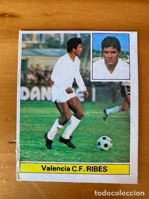 Cromos de F&uacute;tbol: RIBES VALENCIA 81-82 ESTE RECUPERADO