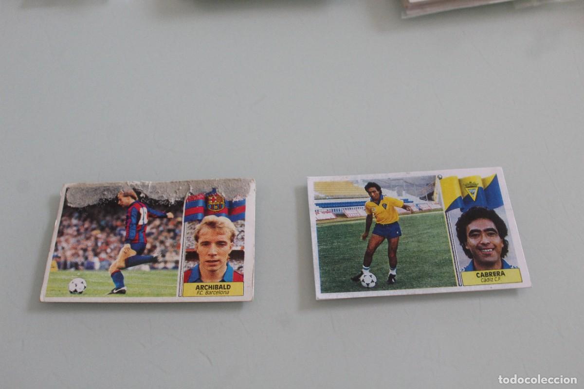 Cromos de F&uacute;tbol: ESTE 86 87 ARCHIBALD RECUPERADO DE &Aacute;LBUM + REGALO (LEER DESCRIPCI&Oacute;N ANUNCIO)