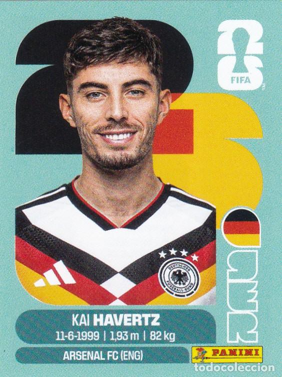 Cromos de F&uacute;tbol: FIFA WORLD CUP 2026 * KAI HAVERTZ N&ordm; 17 * DE ALEMANIA - NUEVO DE SOBRE (A-18)