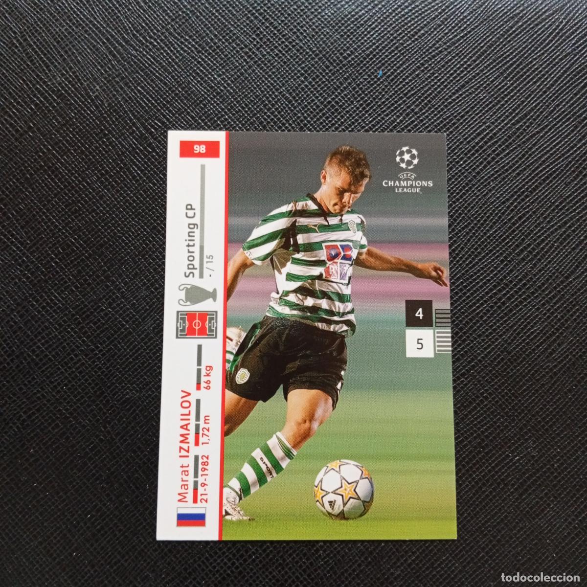 Cromos de F&uacute;tbol: 98 IZMAILOV SORTING LISBOA PANINI TRADING CARDS UEFA CHAMPIONS LEAGUE 2007 2008 - (MD2002-2) PG43