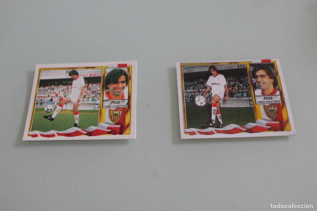 Cromos de F&uacute;tbol: ESTE 95 96 PEIXE RECUPERADO DE &Aacute;LBUM + REGALO (LEER DESCRIPCI&Oacute;N ANUNCIO)