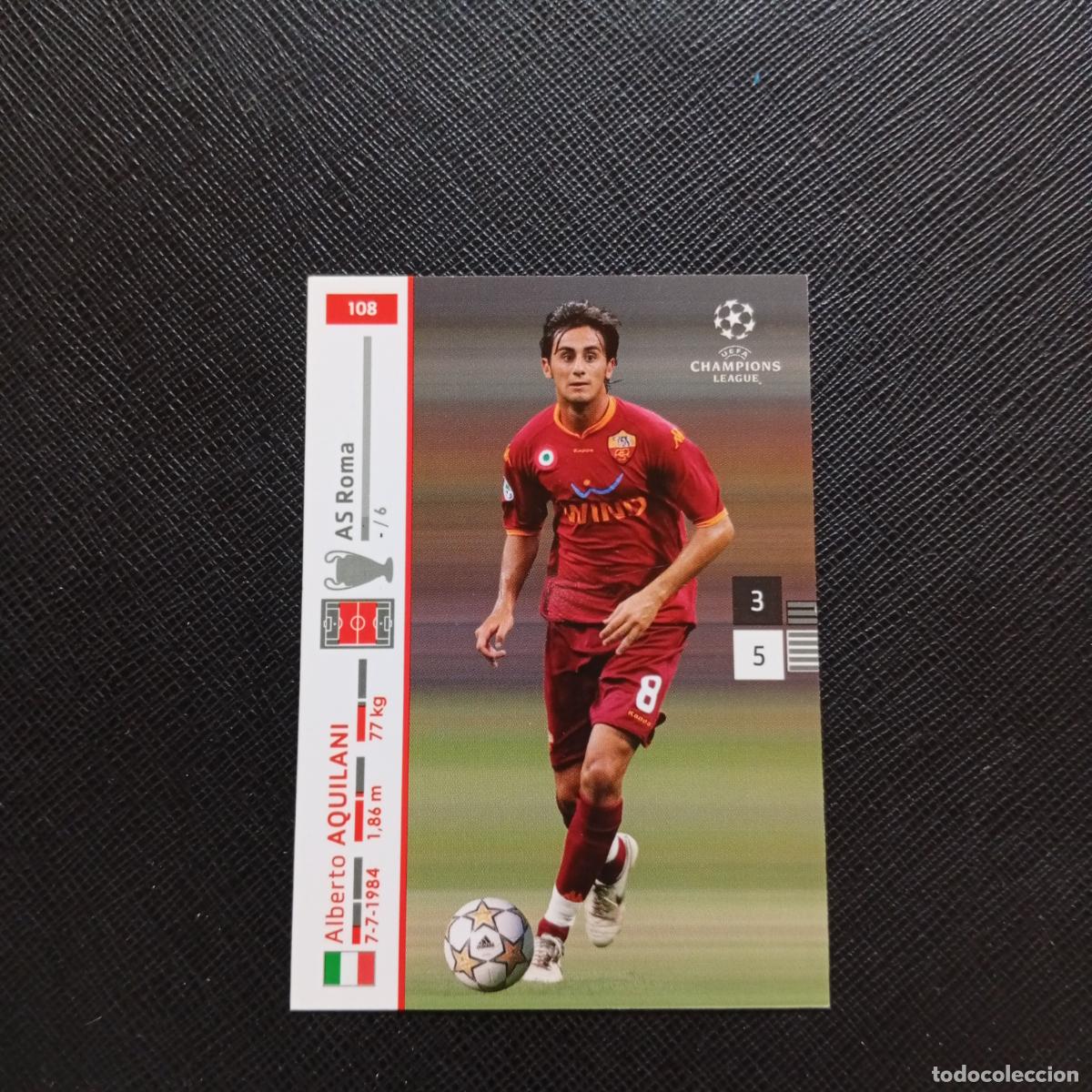 Cromos de F&uacute;tbol: 108 AQUILANI ROMA PANINI TRADING CARDS UEFA CHAMPIONS LEAGUE 2007 2008 - (MD2002-2) PG44