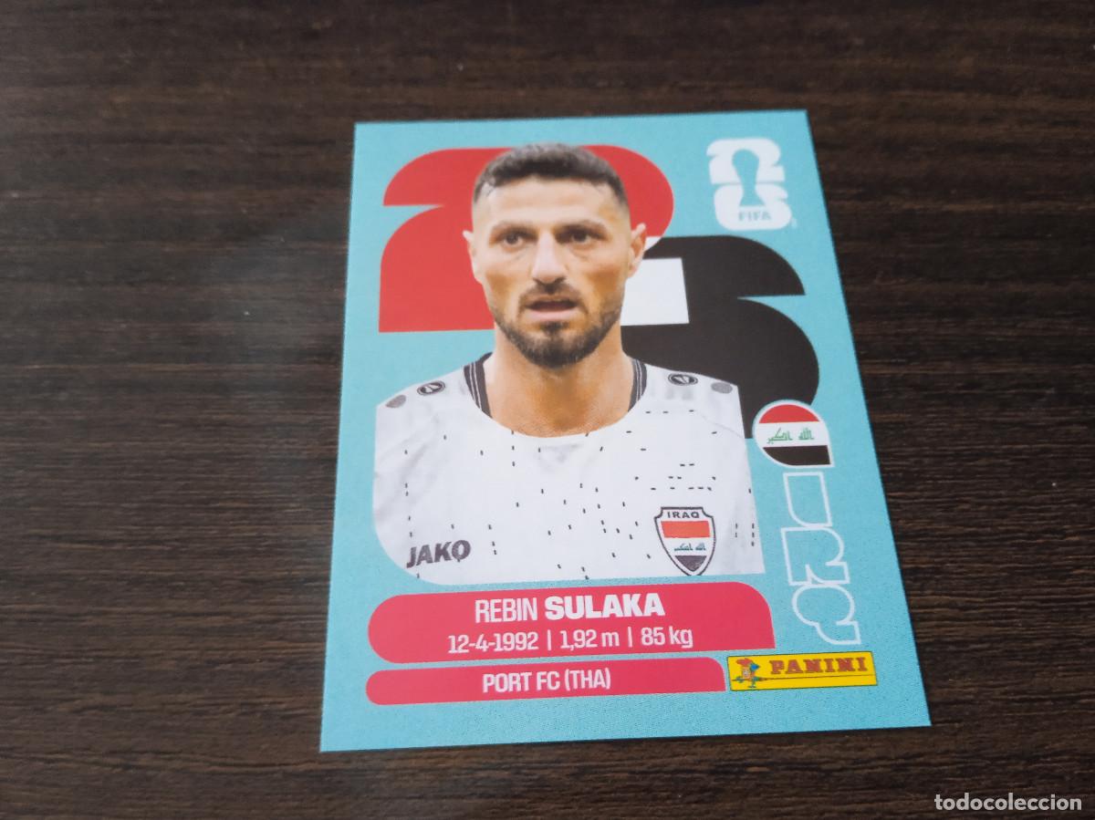Cromos de F&uacute;tbol: Cromo Mundial Futbol 2026 Panini canada usa Mexico IRAQ Rebin Sulaka IRQ 3