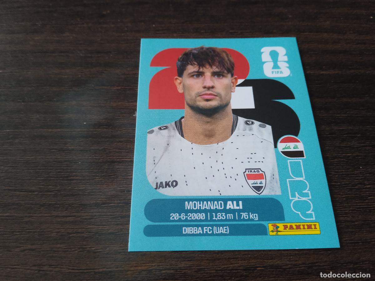 Cromos de F&uacute;tbol: Cromo Mundial Futbol 2026 Panini canada usa Mexico IRAQ Mohanad Ali IRQ 20