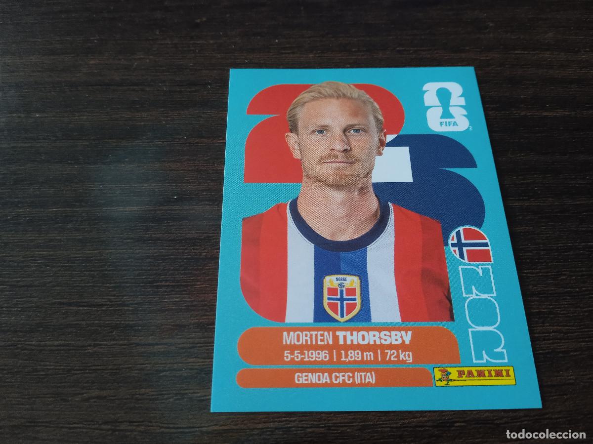 Cromos de F&uacute;tbol: Cromo Mundial Futbol 2026 Panini canada usa Mexico Noruega Morten Thorsby NOR 9