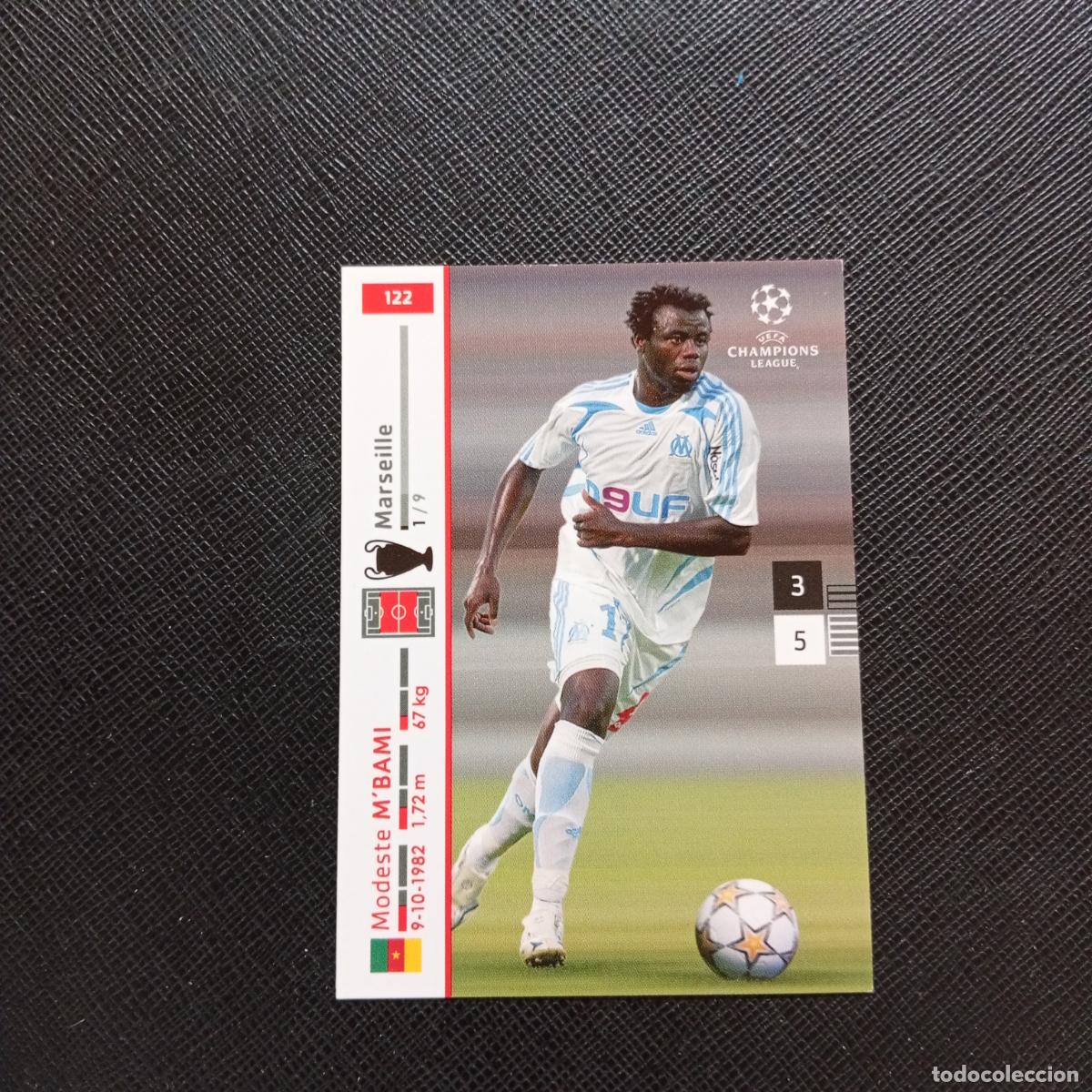 Cromos de F&uacute;tbol: 122 MBAMI MARSELLA PANINI TRADING CARDS UEFA CHAMPIONS LEAGUE 2007 2008 - (MD2002-2) PG44