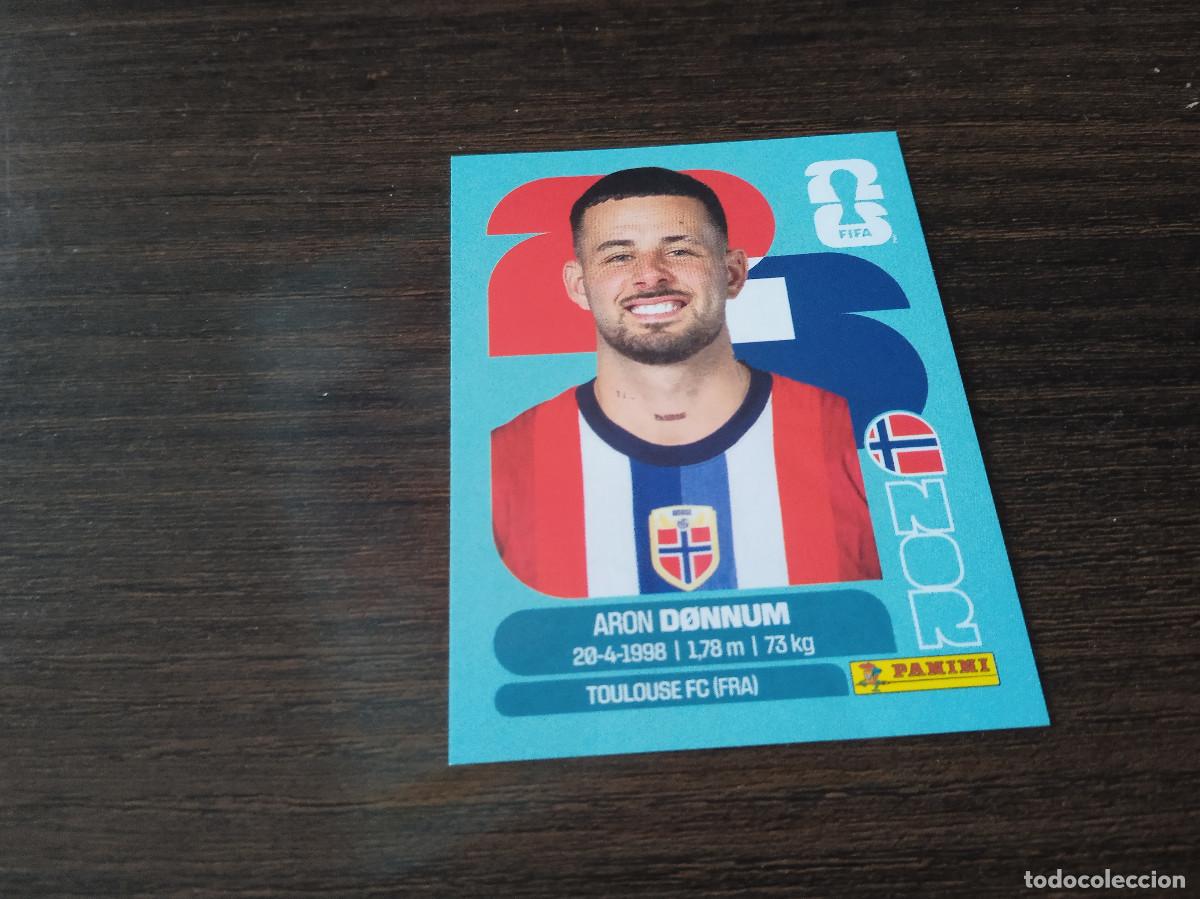 Cromos de F&uacute;tbol: Cromo Mundial Futbol 2026 Panini canada usa Mexico Noruega Aron Donnum NOR 17