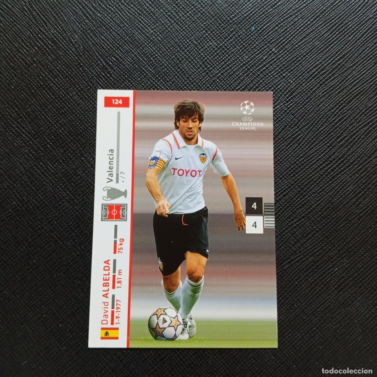 Cromos de F&uacute;tbol: 124 ALBELDA VALENCIA PANINI TRADING CARDS UEFA CHAMPIONS LEAGUE 2007 2008 - (MD2002-2) PG44