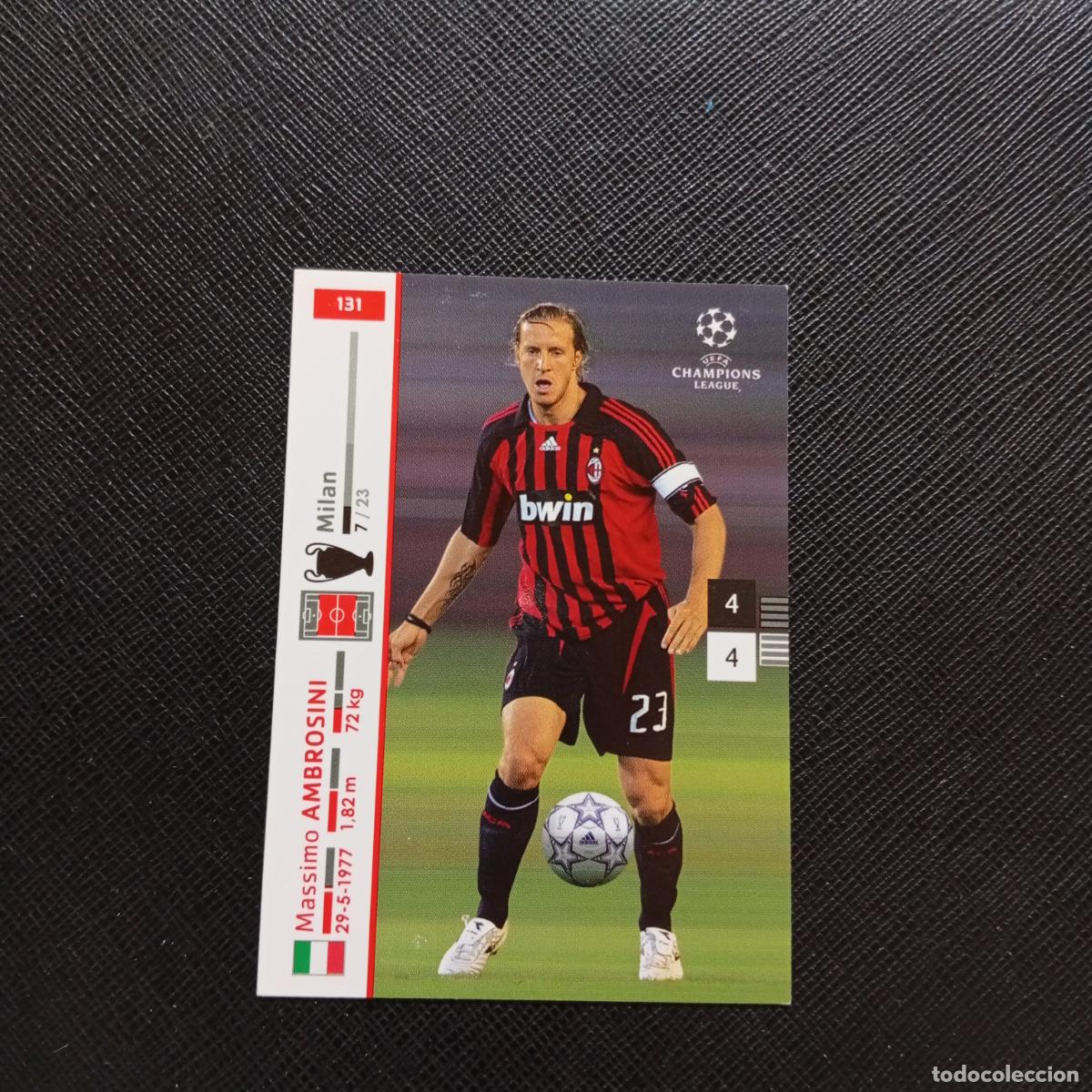 Cromos de F&uacute;tbol: 131 AMBROSINI MILAN PANINI TRADING CARDS UEFA CHAMPIONS LEAGUE 2007 2008 - (MD2002-2) PG44