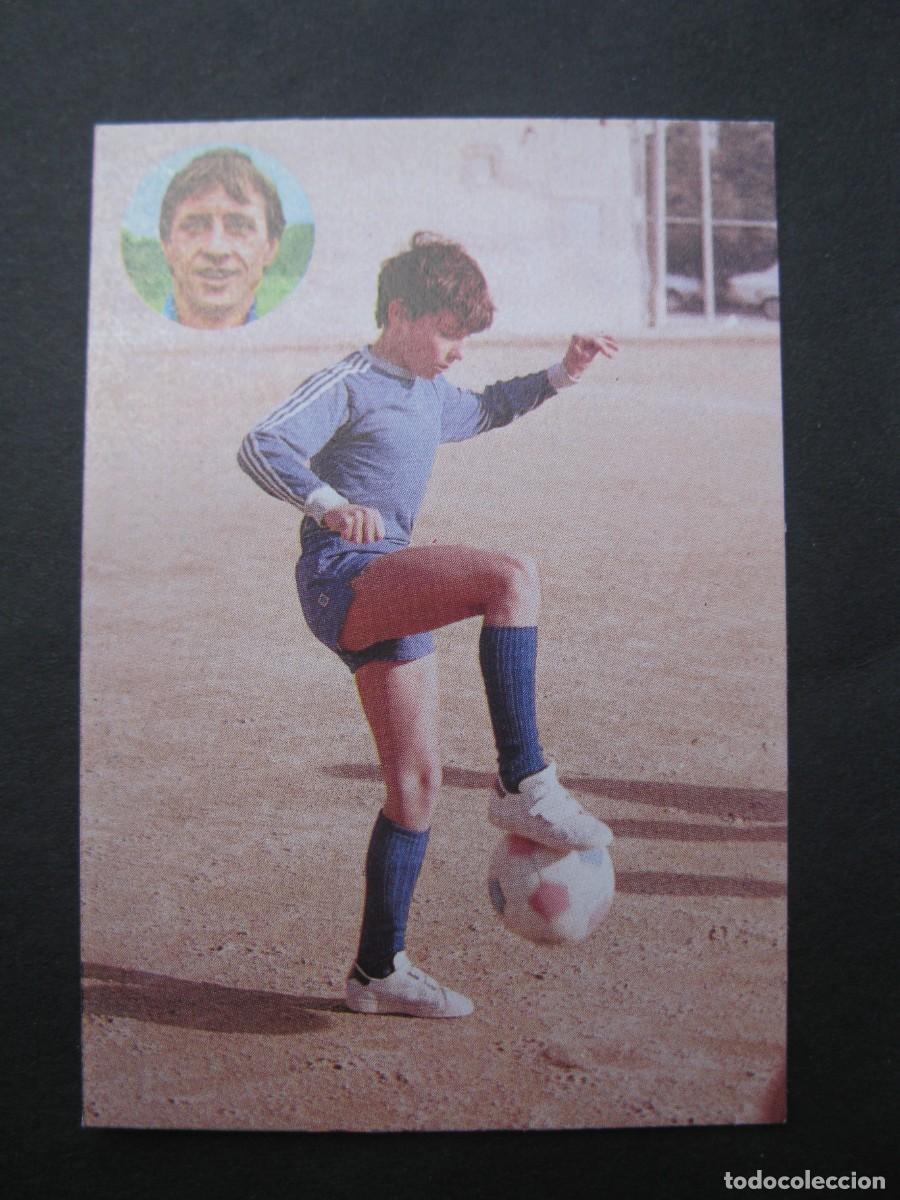 Fu&szlig;ball-Sticker: APRENDE A JUGAR A F&Uacute;TBOL CON JOHAN CRUYFF - CROMO N&ordm; 139 - GEPRODESA - NUNCA PEGADO.