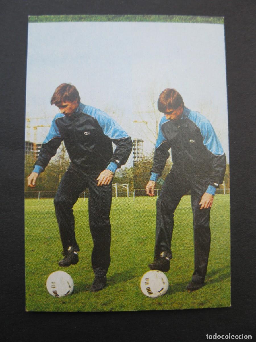 Fu&szlig;ball-Sticker: APRENDE A JUGAR A F&Uacute;TBOL CON JOHAN CRUYFF - CROMO N&ordm; 138 - GEPRODESA - NUNCA PEGADO.