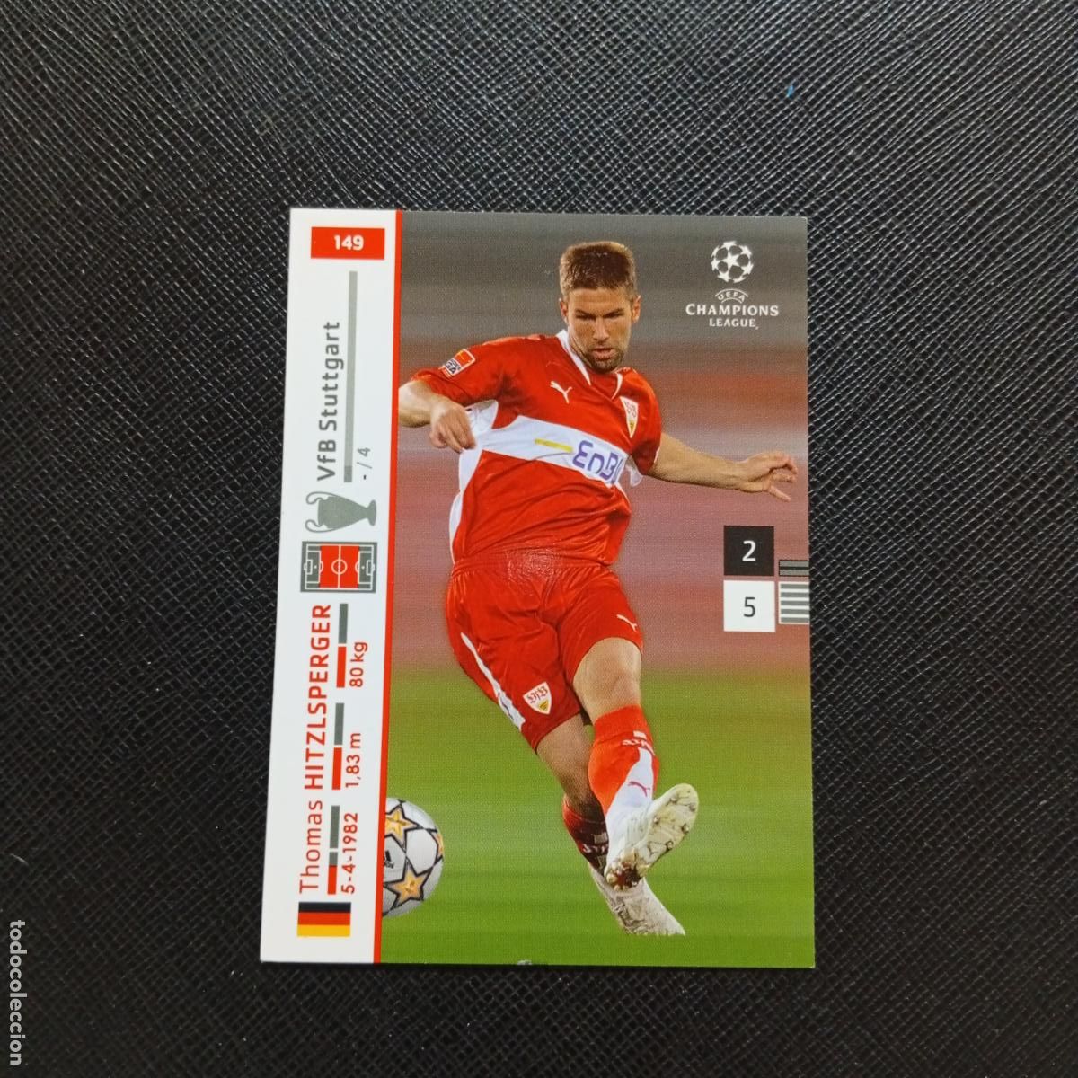 Fu&szlig;ball-Sticker: 149 HITZLSPEGER STUTTGART PANINI TRADING CARDS UEFA CHAMPIONS LEAGUE 2007 2008 - (MD2002-2) PG45