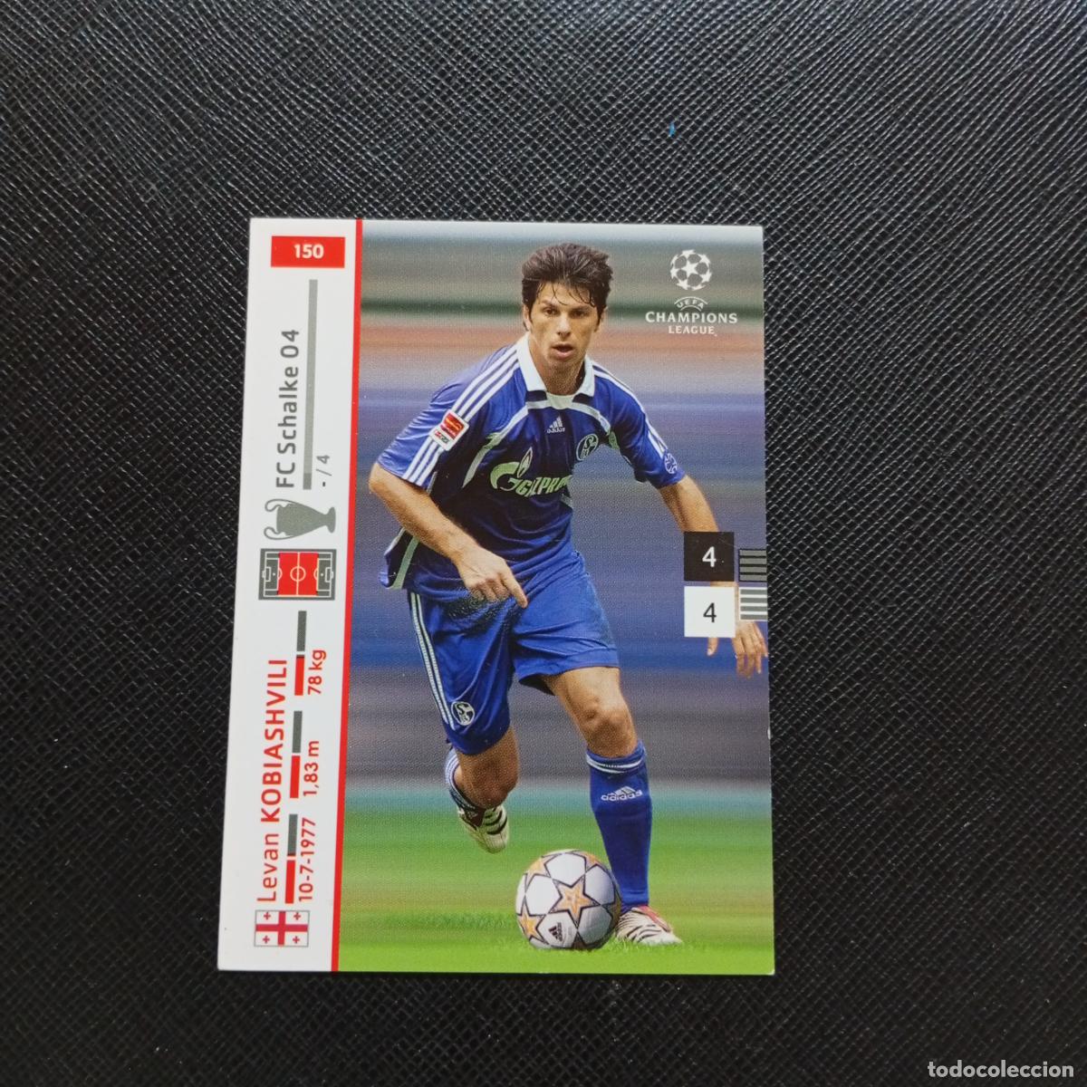 Cromos de F&uacute;tbol: 150 KOBIASHVILI SCHALKE 04 PANINI TRADING CARDS UEFA CHAMPIONS LEAGUE 2007 2008 - (MD2002-2) PG45