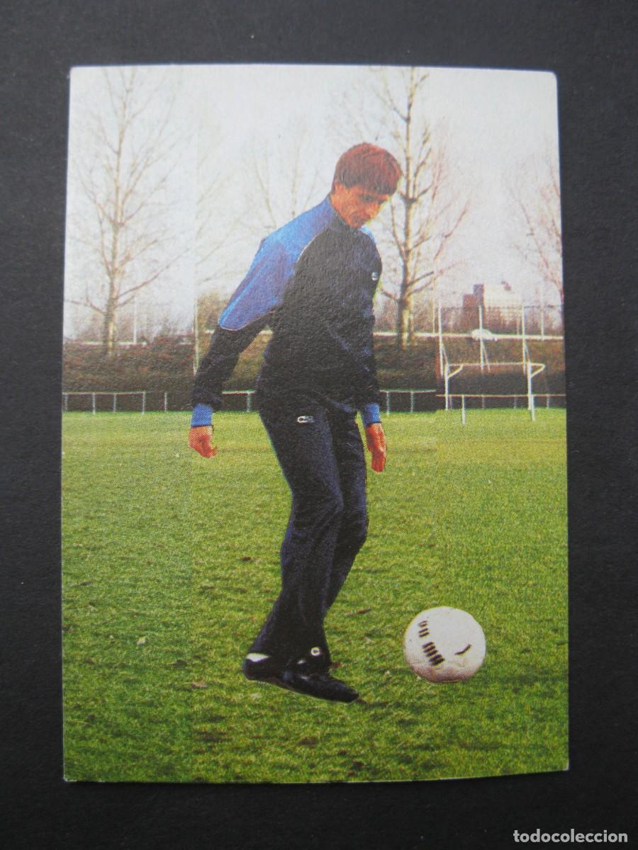 Cromos de F&uacute;tbol: APRENDE A JUGAR A F&Uacute;TBOL CON JOHAN CRUYFF - CROMO N&ordm; 57 - GEPRODESA - NUNCA PEGADO.