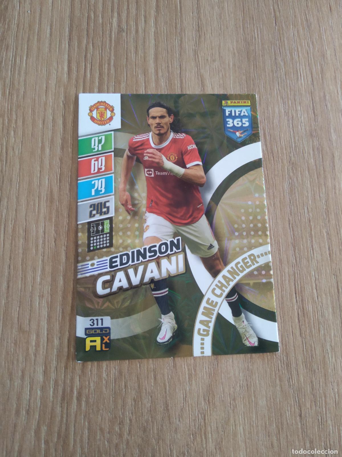 Cromos de F&uacute;tbol: 311 CAVANI MANCHESTER UNITED CROMO FUTBOL PANINI ADRENALYN 21-22 FIFA 365 2021-2022