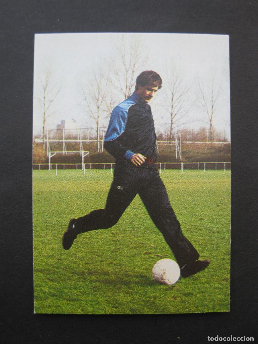 Cromos de F&uacute;tbol: APRENDE A JUGAR A F&Uacute;TBOL CON JOHAN CRUYFF - CROMO N&ordm; 56 - GEPRODESA - NUNCA PEGADO.