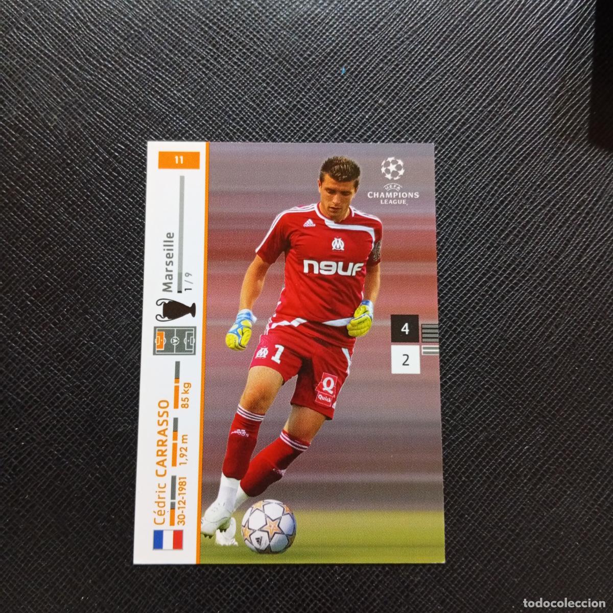 Cromos de F&uacute;tbol: 11 CARRASSO MARSELLA PANINI TRADING CARDS UEFA CHAMPIONS LEAGUE 2007 2008 - (MD2002-2) PG45