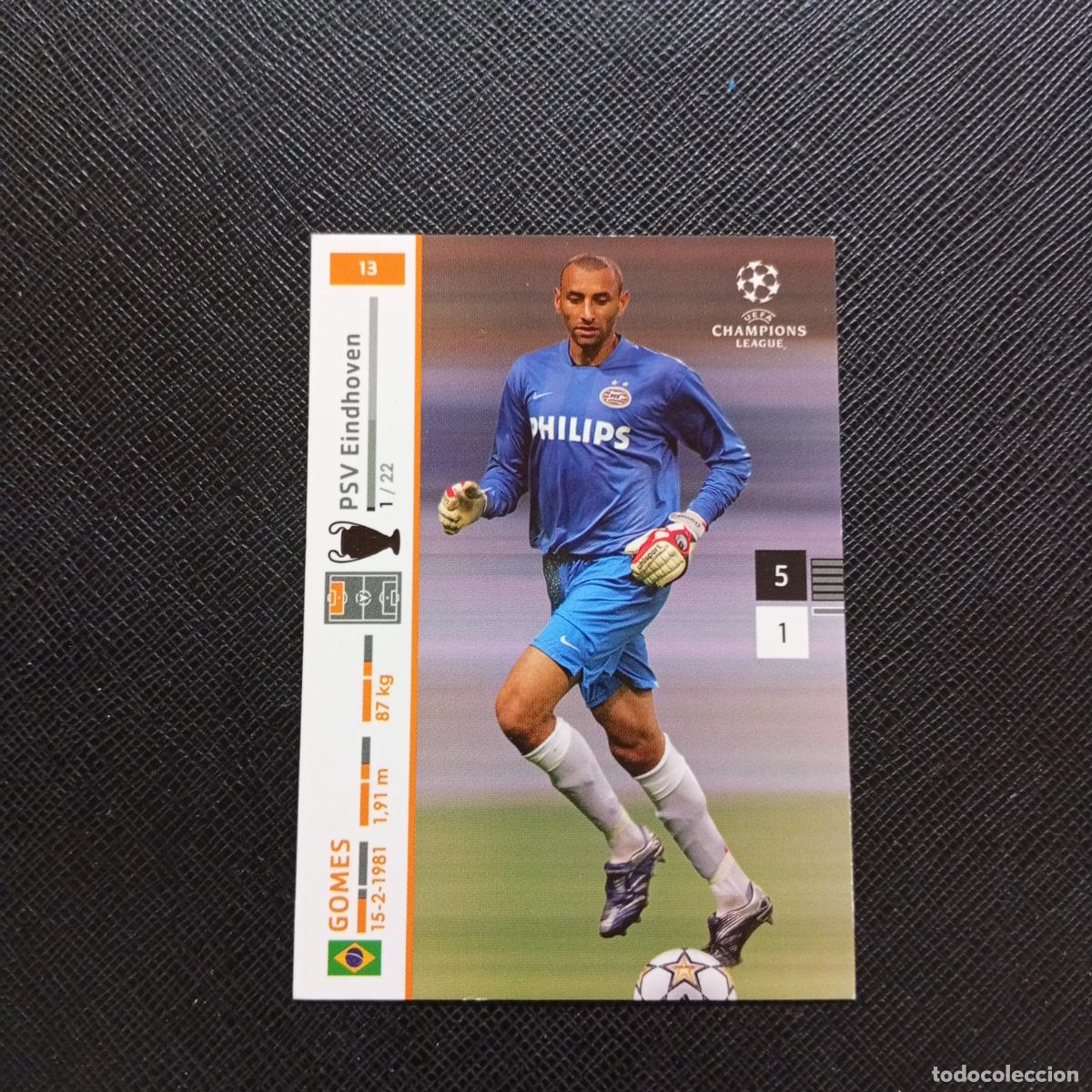 Cromos de F&uacute;tbol: 13 GOMES PSV PANINI TRADING CARDS UEFA CHAMPIONS LEAGUE 2007 2008 - (MD2002-2) PG45